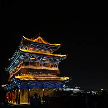 忻州古城,历史古迹景区,旅游景点,摄影,汇图网www.huitu.com