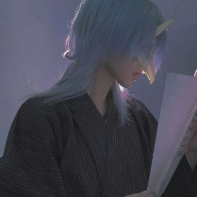 银发女生真人非主流头像