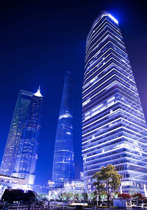 上海陆家嘴夜景高清图片下载-正版图片500759541-摄图网