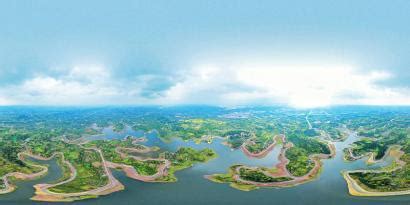 自贡市大安区手绘地图全域旅游美食景区导览图插画设计_手绘地图六藝設計-站酷ZCOOL