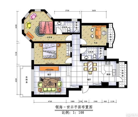 120平方房子设计平面图_土巴兔装修效果图