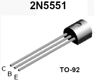 三极管 2N5551 2N5401 TO-92 晶体管 音频配对管 小功率三级管 - 伍陆电子