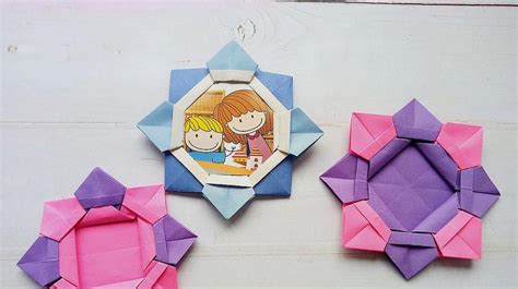 儿童黏土制作创意，DIY简约可爱的花朵相框 - 手工小制作 - 51费宝网
