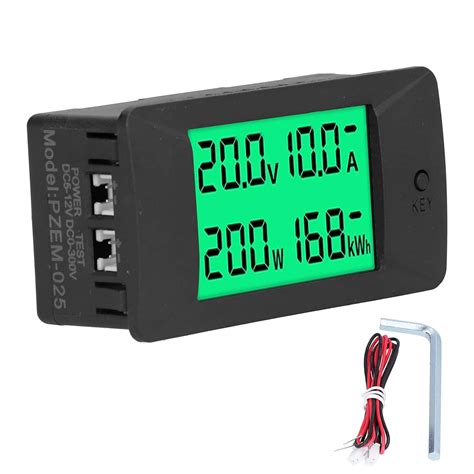 PZEM‑025 Digitaler Amperemeter Voltmeter Leistungsmesser Energiezähler ...