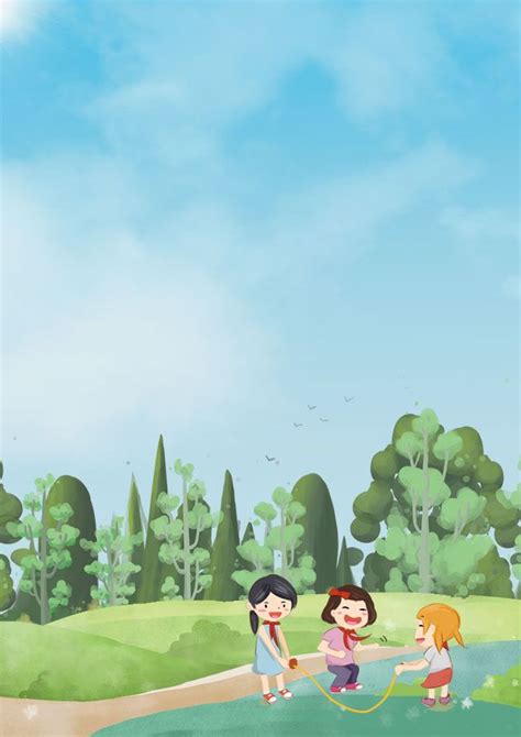 节日儿童节玩耍玩伴游乐小熊插画图片-千库网