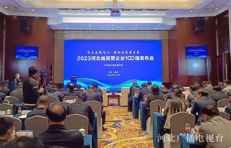 2023年河北省民营企业百强榜单发布