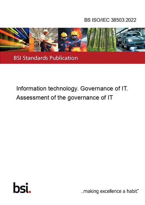 BS ISO/IEC 38503:2022 Information technology. Governance of IT ...
