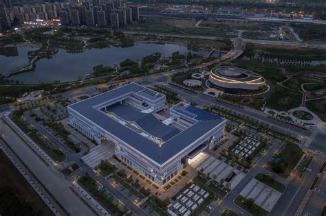 肥东县政务服务中心 建筑设计 / 上海华都建筑规划设计有限公司 | 特来设计