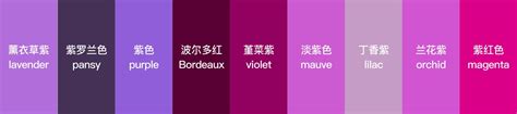 色彩第十一课：色彩解析之紫色 － 小专栏