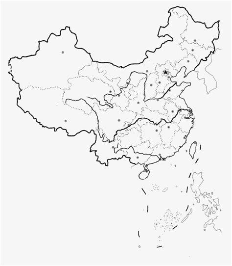 地图简笔画 地图简笔画轮廓 - 水彩迷