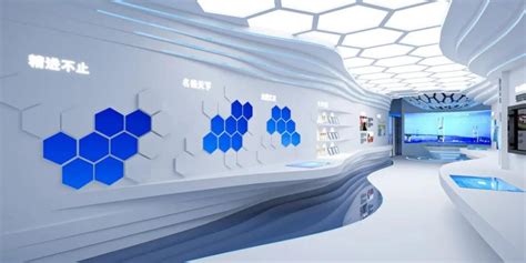 科技未来时尚公司企业展厅3d效果图设计制作|三维|其他三维|思海设计 - 原创作品 - 站酷 (ZCOOL)