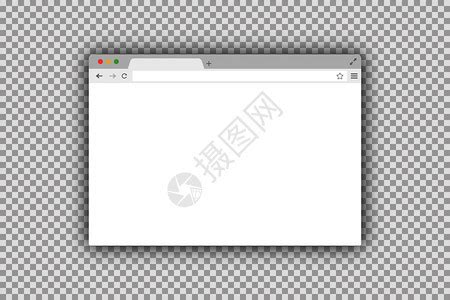 浏览器窗口孤立的矢量网络元素透明背景设计模板带有用于移动设备计的浏览器窗口空白模板网站设计模型eps10图片素材-正版创意图片 ...