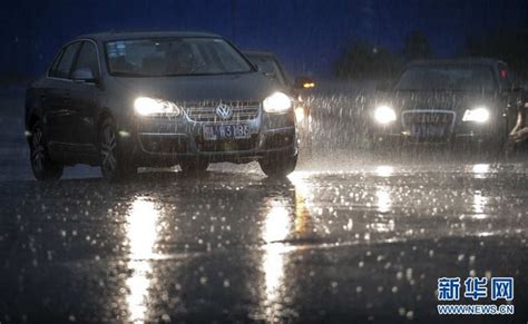 北京降雨致路面湿滑 早高峰注意安全-天气图集-中国天气网