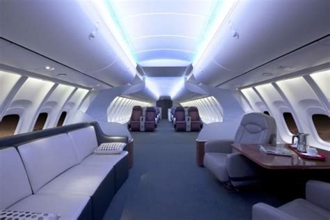 这架波音747-8私人飞机豪得像一座空中宫殿|界面新闻 · 图片