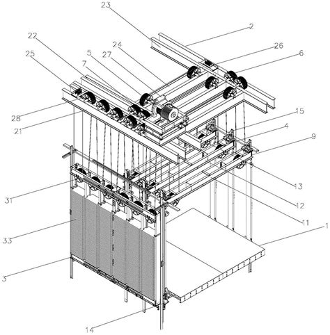 一种由曳引钢带驱动的无轿架型电梯的制作方法