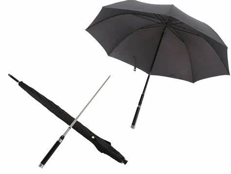 Buy Self-Defense weapon Umbrella With Concealed Embedded Sword