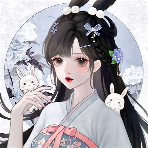 吓人图片头像古风女生版