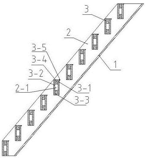 楼梯踏步定型模板的制作方法