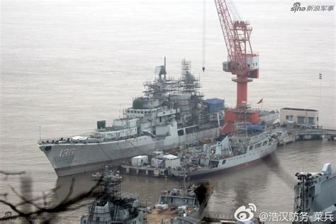 我军深圳号驱逐舰改装完毕 换054A同款垂发与鹰击-12_手机新浪网