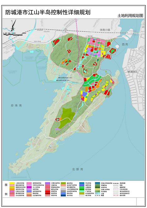 防城港市江山半岛二期控制性详细规划及一期动态更新-防城港楼盘网