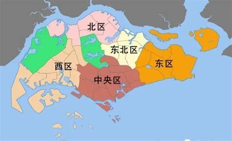 新加坡地图图片