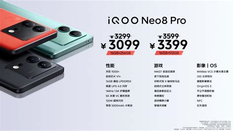 iQOO Neo8系列发布：首销2299元起，更有丰富iQOO产品矩阵 - 通信终端 — C114通信网