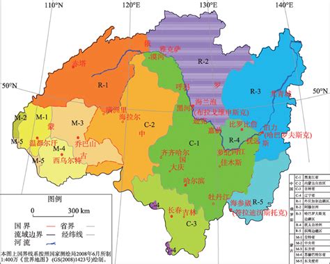 透明中国黑龙江省地图矢量素材素材下载_办图网