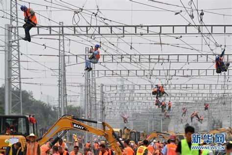 京广普速铁路线武铁管段开展40天集中修施工