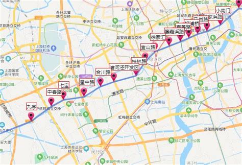 上海地铁9号线乘车指南(线路图,站点,首末班车时间表) - 上海慢慢看
