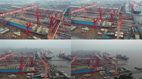 江南造船厂交付江南造船集团两艘60米趸船 - 在建新船 - 国际船舶网