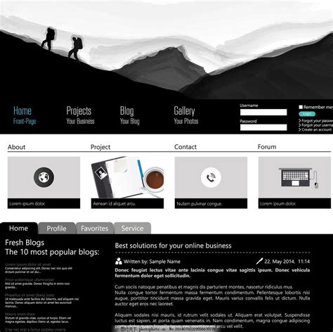 城乡规划局网站模板设计图__中文模板_ web界面设计_设计图库_昵图网nipic.com