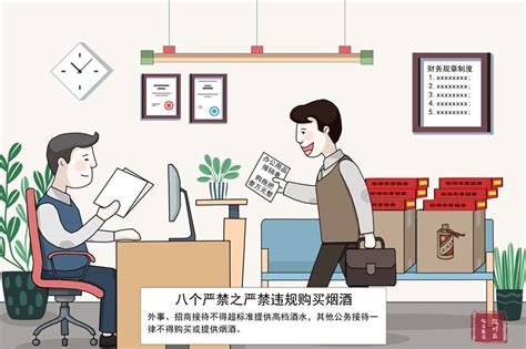 【廉政漫画】漫说“八个严禁” 这些行为不能有 - 公益广告 - 安庆市宜秀区纪检监察网站