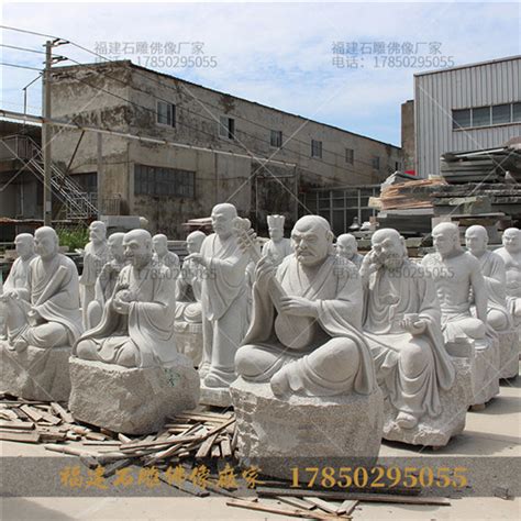 武汉归元寺500罗汉雕像_福建惠安禅和石雕观音佛像厂