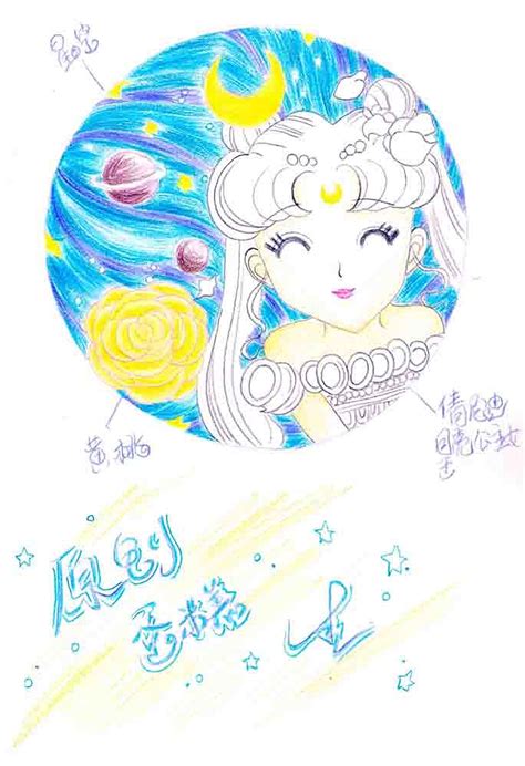 美少女战士月亮公主图片