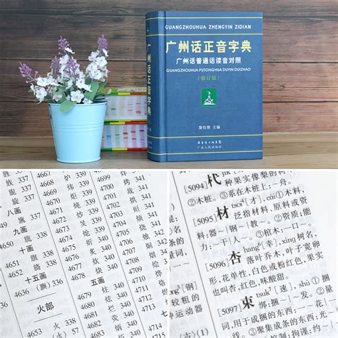 正版广州话正音字典：广州话普通话读音对照精装修订版粤语教程学习书籍正字广东话字典工具书零基础学粤语拼音部首检索_虎窝淘