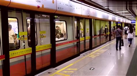 广州地铁：3号线机场北至番禺广场交路运转《1》沥滘站出站~_腾讯视频