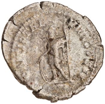 Denier - Caracalla (PONTIF TR P VIIII COS II; Mars) - Empire romain ...