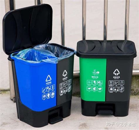 240L加厚户外垃圾桶市政府环卫四色分类桶脚踏双胞胎垃圾桶-阿里巴巴