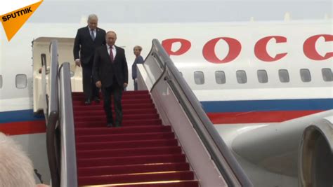 普京抵达首都机场 - 2018年6月8日, 俄罗斯卫星通讯社