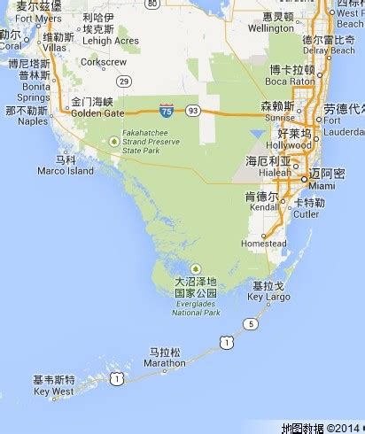 弗罗里达州地图,,谷歌_大山谷图库