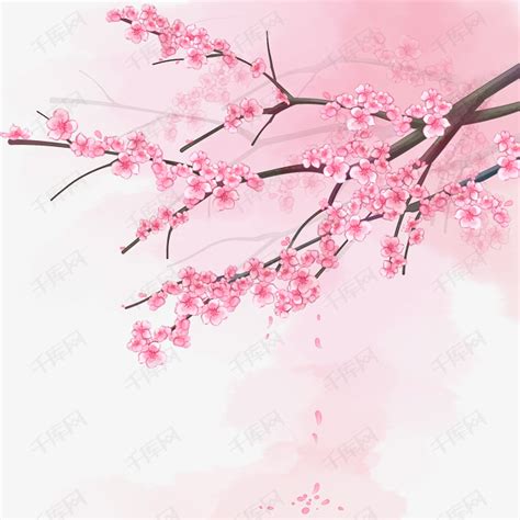桃花头像女生专用古风有背景