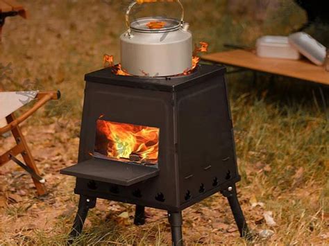 现货mini便携折叠式烧烤炉子bbq野营柴火炉-阿里巴巴