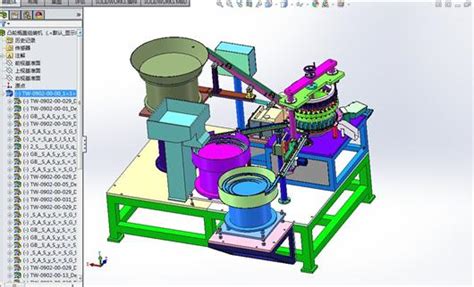 【鸿达】自动化设备-全自动凸轮式瓶盖组装机3D模型下载_三维模型_SolidWorks模型 - 制造云 | 产品模型