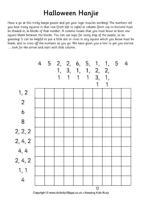Buy Hanjie logic puzzles from Any Puzzle Media