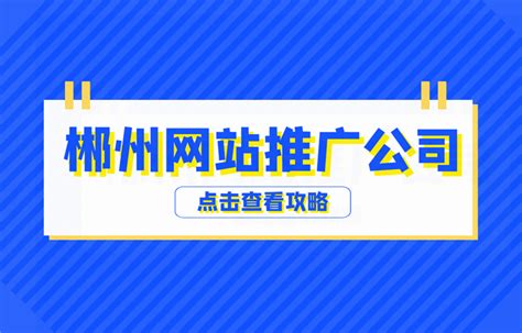 关于郴州网站推广公司的4个相关问题解答 - 运营推广 - 万商云集