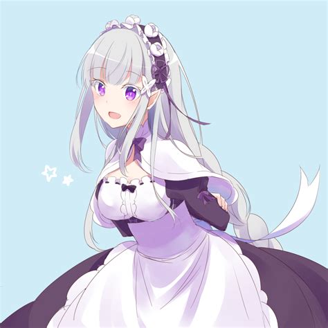 最美银发少女——艾米莉娅(爱蜜莉雅)图片
