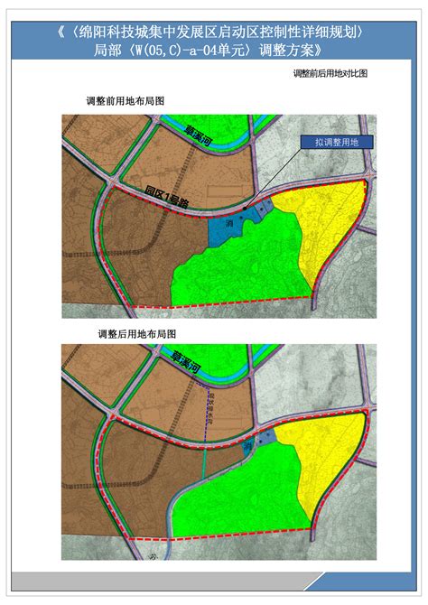绵阳市高新技术产业开发区控制性详细规划调整方案出炉-绵阳吉屋网