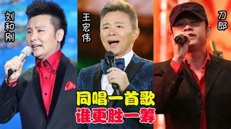 刘和刚、王宏伟、刀郎唱功对比，同唱一首歌，谁更胜一筹_腾讯视频