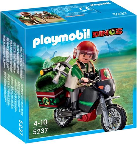 Playmobil - 5237 - Jeu de Construction - Explorateur et Moto: Amazon.fr ...