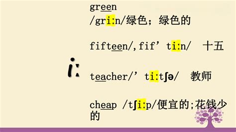 国际音标：元音音标发音以及单词拼读课件(共22张PPT)-21世纪教育网